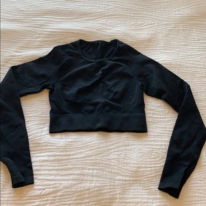 Gymshark long sleeve crop top